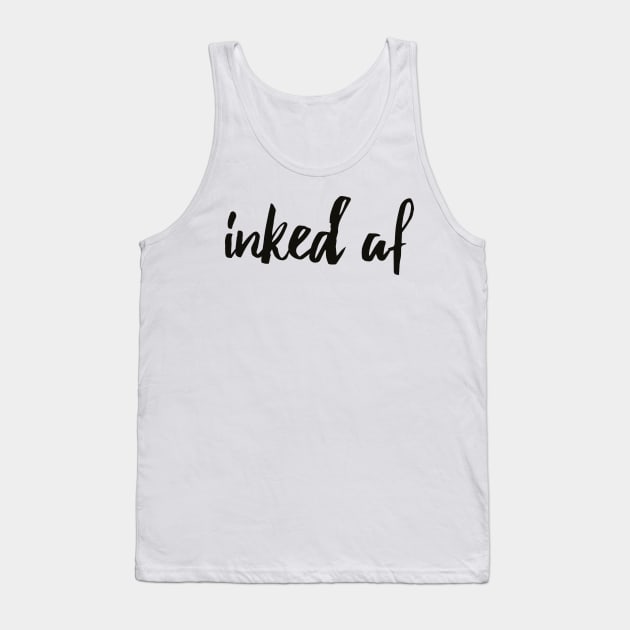 Inked af (black) Tank Top by nektarinchen